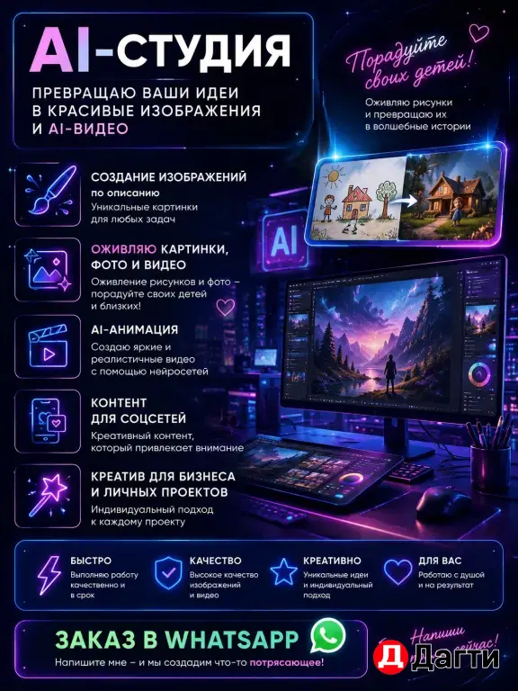 Анимация ИИ эффекты