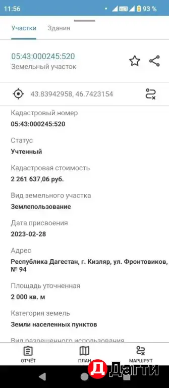 участок промназначения