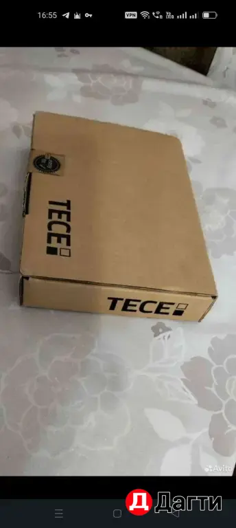кнопка для инсталляции TECE