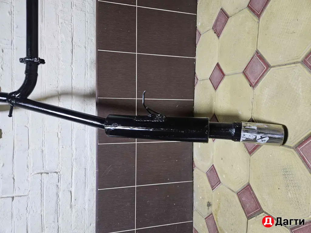 раздвоеный выхлоп на гранта спорт