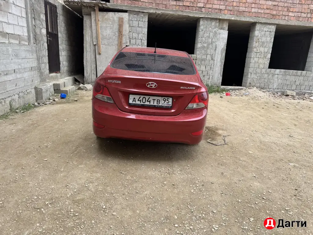 Hyundai Solaris, 2012 года