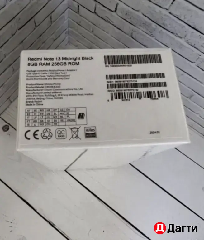 Xiaomi Redmi Note 13 256GB Gray
