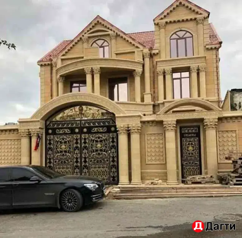 Облицовка домов природным Дагестанским камнем