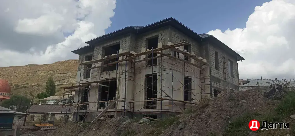 Облицовка домов природным Дагестанским камнем