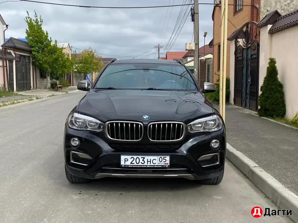 BMW X6, 2017 года