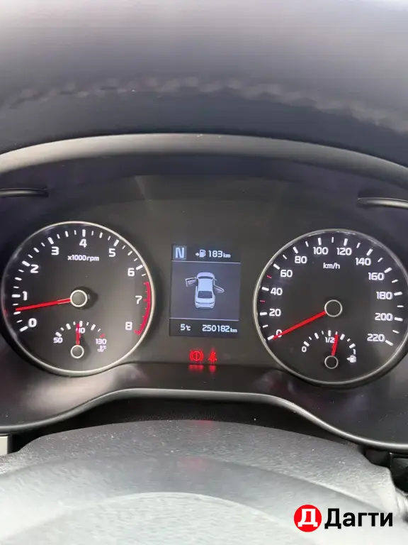 Kia Rio, 2017 года