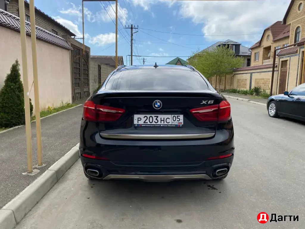 BMW X6, 2017 года