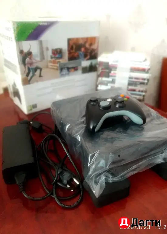 Xbox 360 slim ( прошит ) с играми