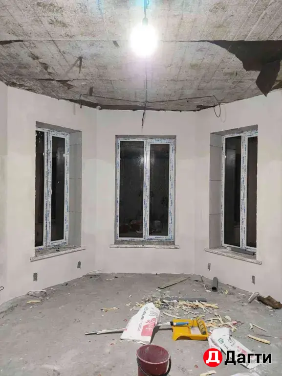 Шпаклевка стен и потолков