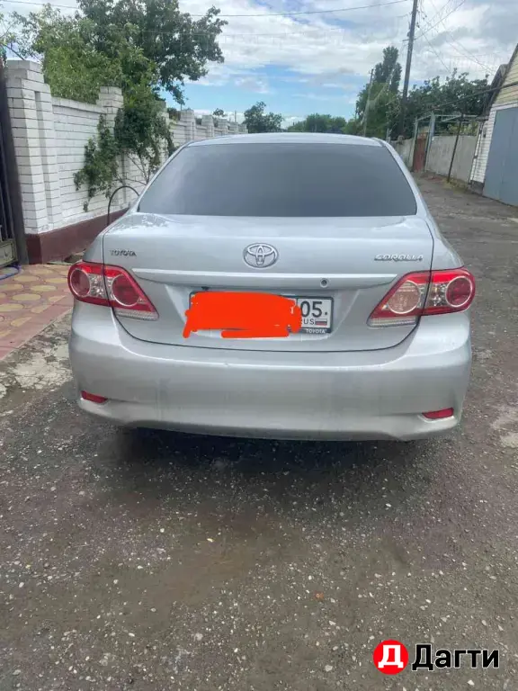Toyota Corolla, 2012 года