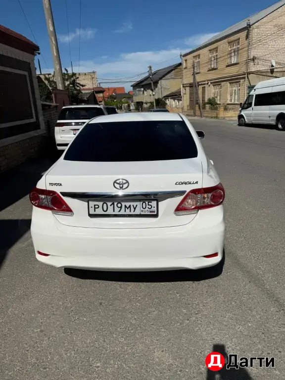 Toyota Corolla, 2012 года