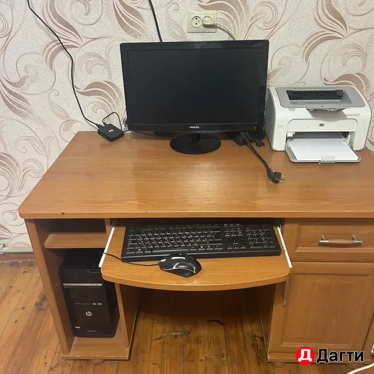 компьютер в рабочем состоянии