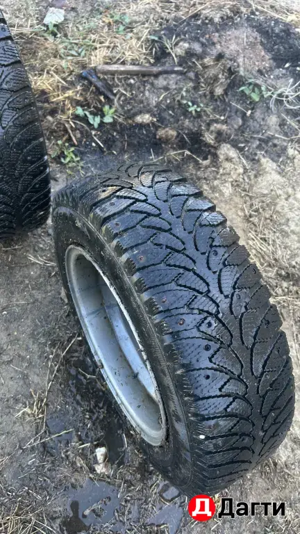 диски литые r14 с зимней резиной