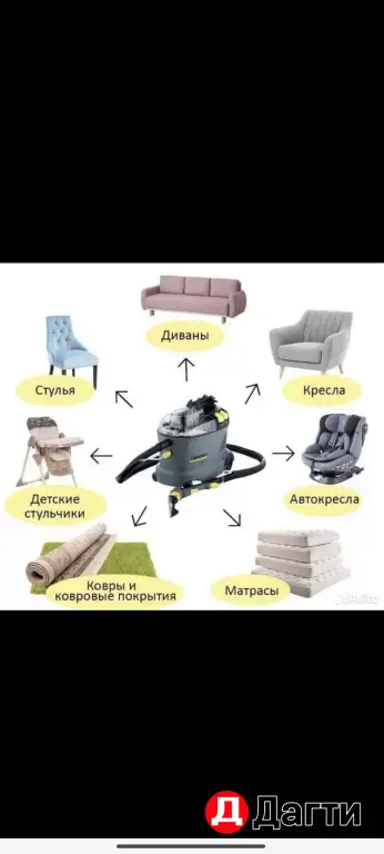 порошок Керхер для химчистки