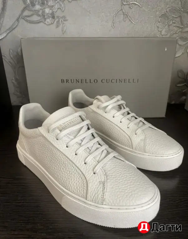 Brunello Cucinelli кеды белые