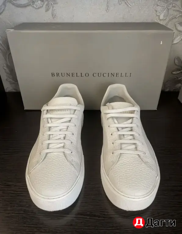 Brunello Cucinelli кеды белые