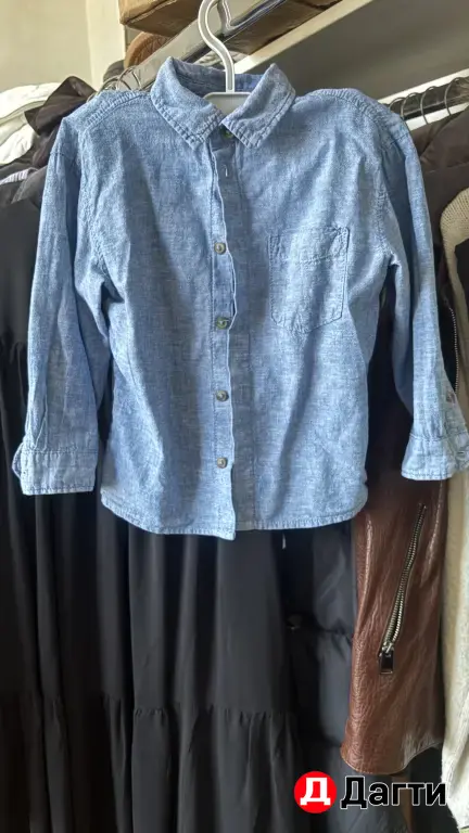 Летний льняной костюм H&M для мальчика, размер 92-98