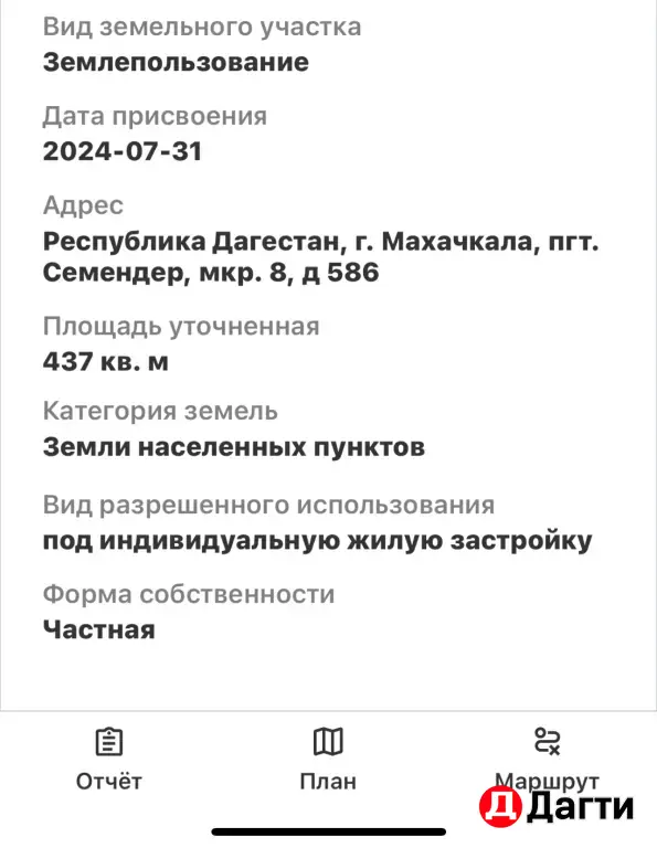 продам участок