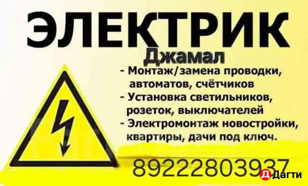 электрик 220В