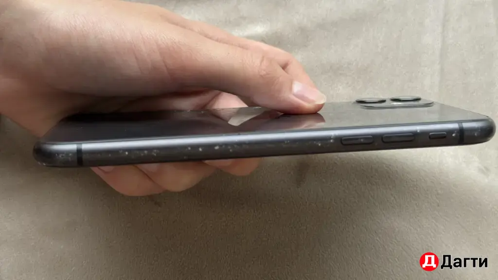 Экран:Есть мелкие царапиныСостояние:ХорошееПроизводитель:AppleМодель:iPhone 11SIM-карта: SIMЦвет:ЧёрныйАккумулятор:74%Полностью в рабочем состоянии