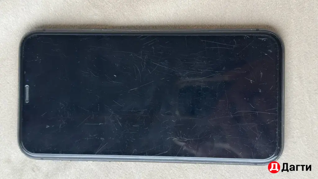 Экран:Есть мелкие царапиныСостояние:ХорошееПроизводитель:AppleМодель:iPhone 11SIM-карта: SIMЦвет:ЧёрныйАккумулятор:74%Полностью в рабочем состоянии