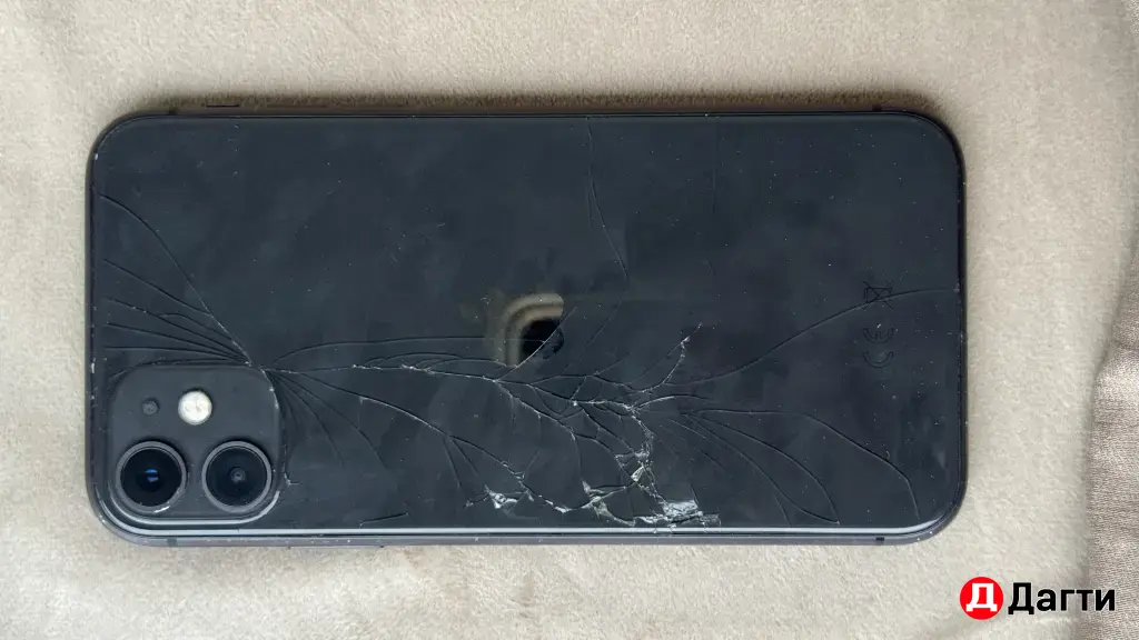 Экран:Есть мелкие царапиныСостояние:ХорошееПроизводитель:AppleМодель:iPhone 11SIM-карта: SIMЦвет:ЧёрныйАккумулятор:74%Полностью в рабочем состоянии