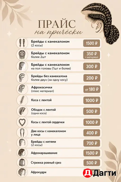 детский причёски