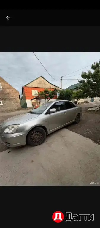 Toyota Avensis, 2003 года