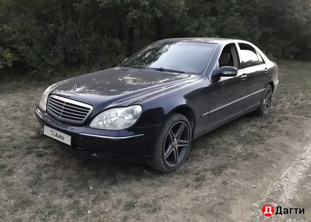 Mercedes-Benz S-Класс, 2002 года