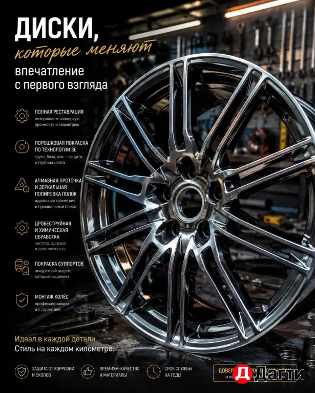 Покраска дисков