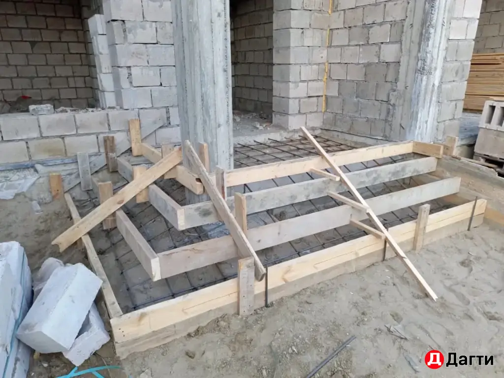 Бетонные работы кладка