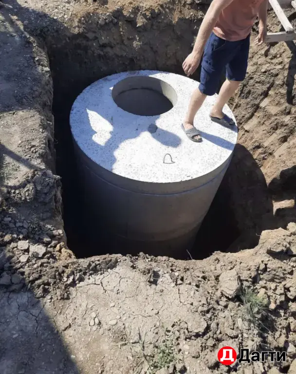 бетонные кольца для септиков и канализации