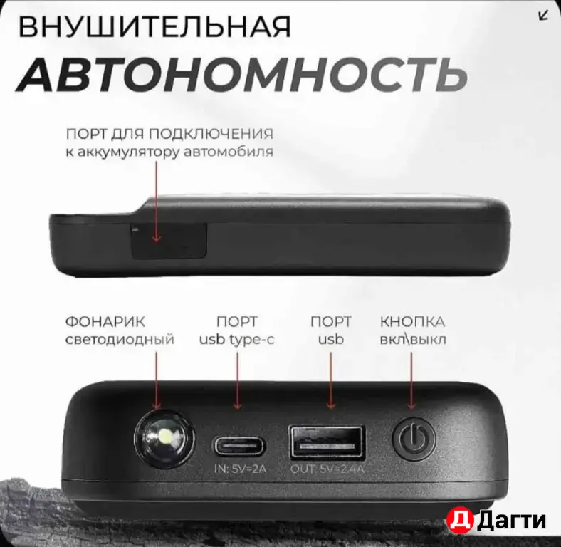 Портативное пусковое устройство Xiaomi 70mai PQS01