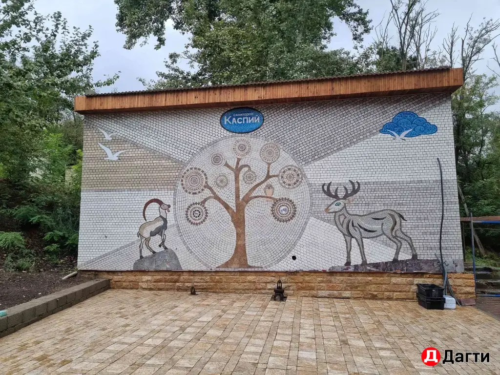 художественная мозаика. авторские панно.