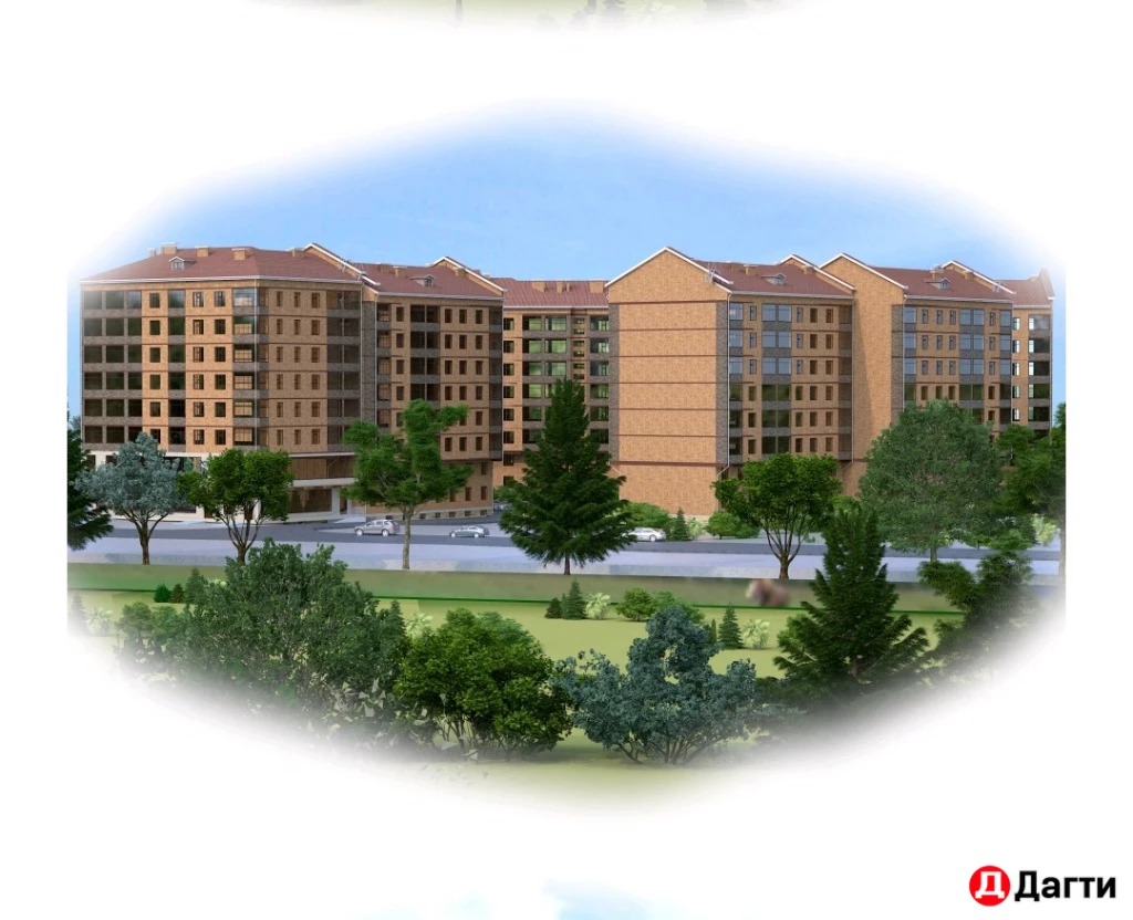 Квартира, 1 комната, 49.9 м², Застройщик