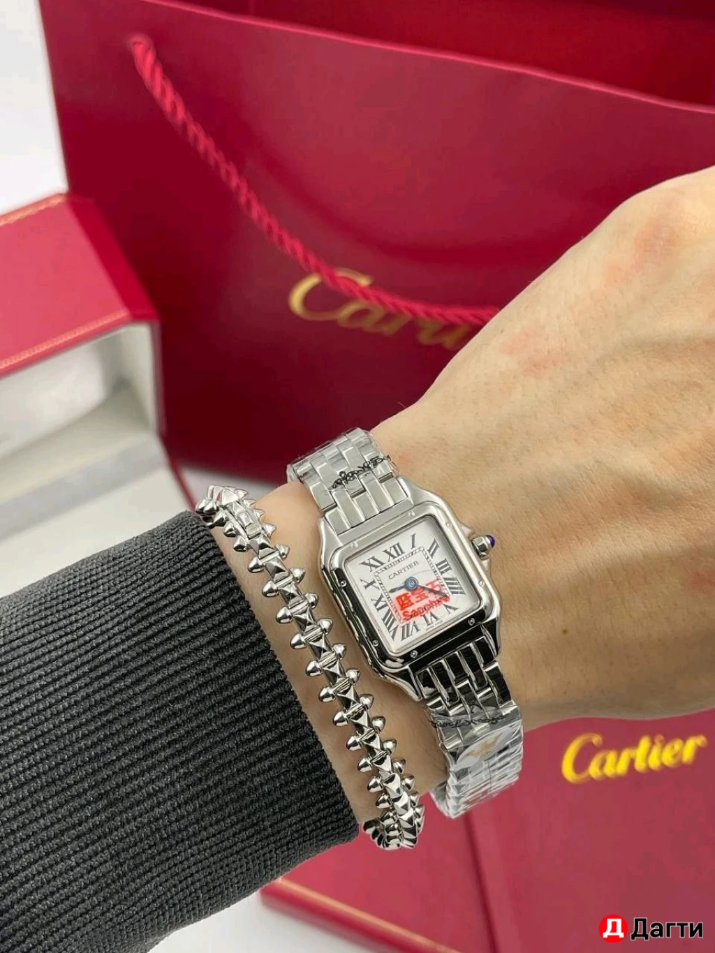 Часы женские Cartier de panthere 22 mm 27 mm премиум