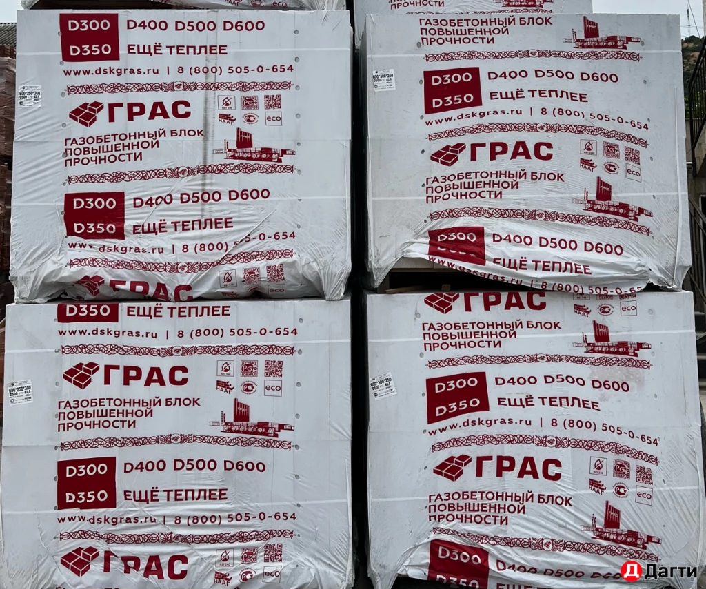 Газоблок Грас