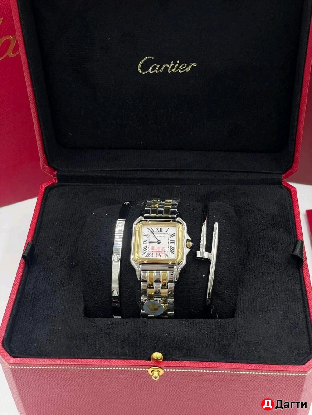 Часы женские Cartier de panthere 22 mm 27 mm премиум