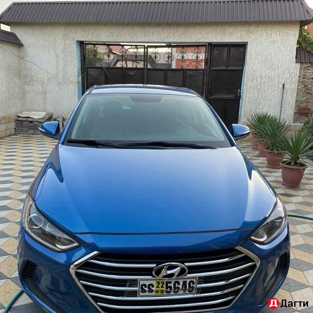 Hyundai Elantra, 2017 года