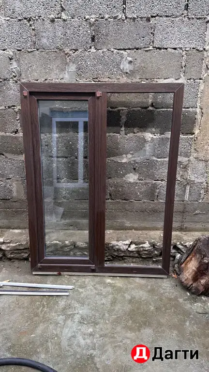 2 Пластиковых окна размер 150x113 см