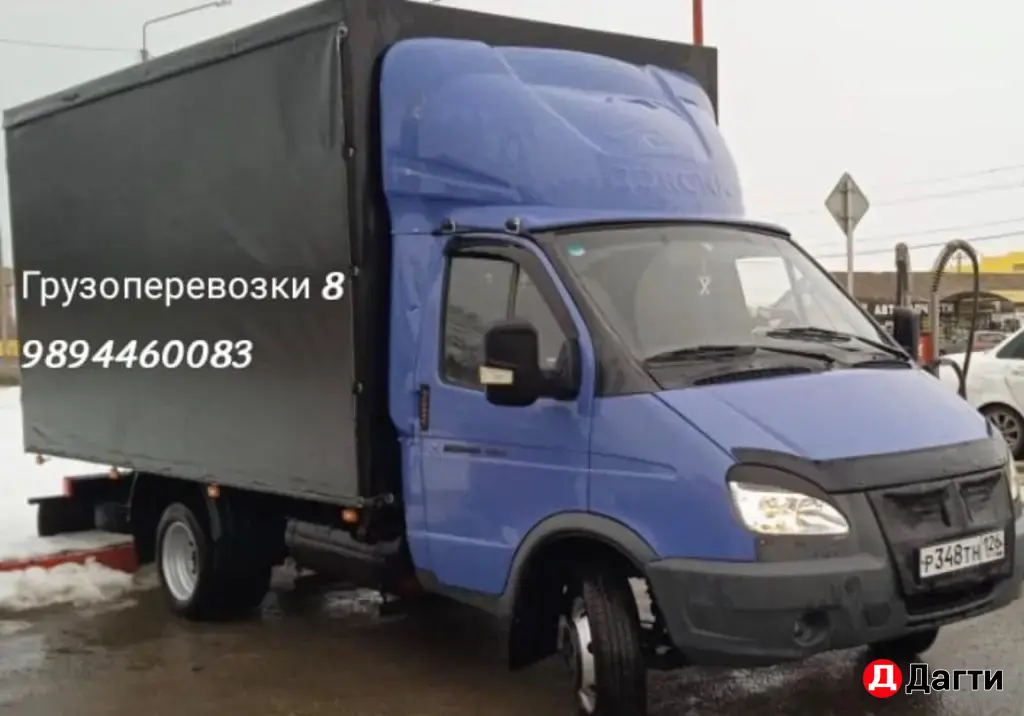перевозки грузов на газели тент