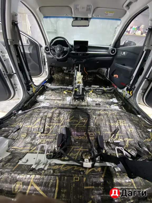 шумоизоляция автомобиля