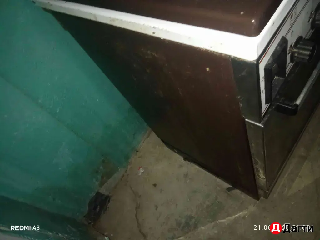газовая печка.