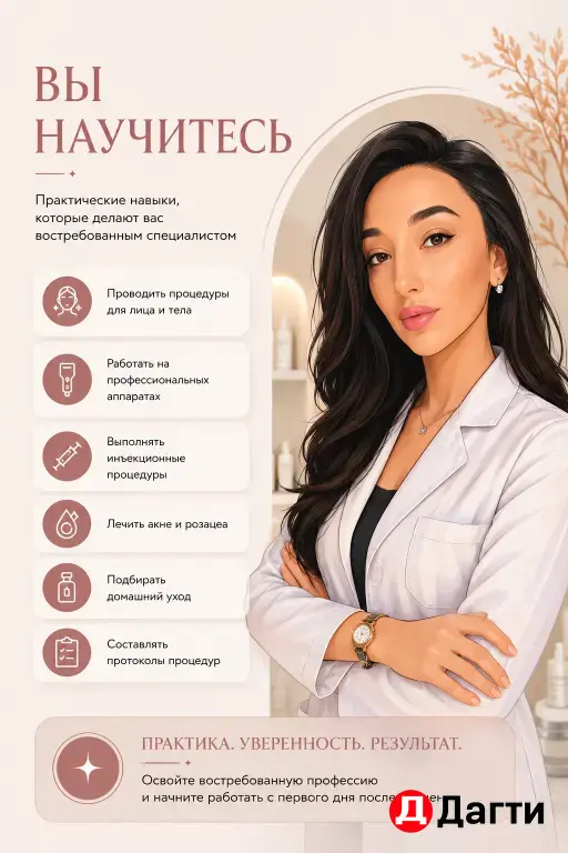 обучение косметологии с нуля
