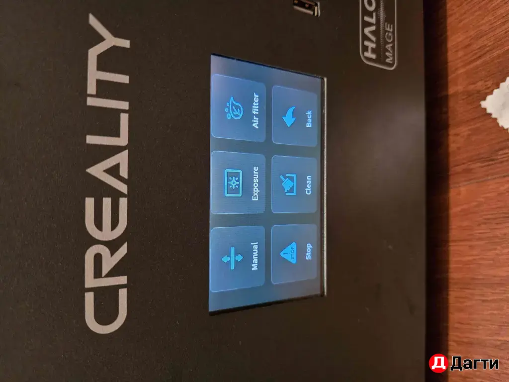 3D принтер creality halot mage 8 К + постобработка