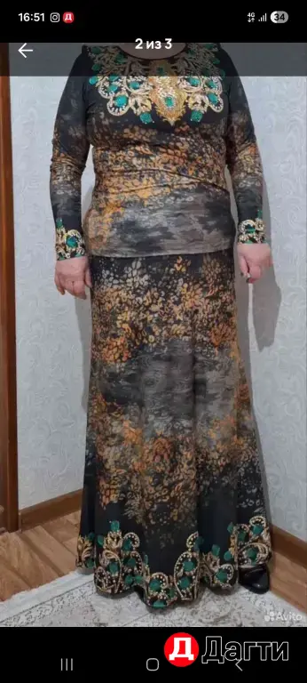 костюм вечерний