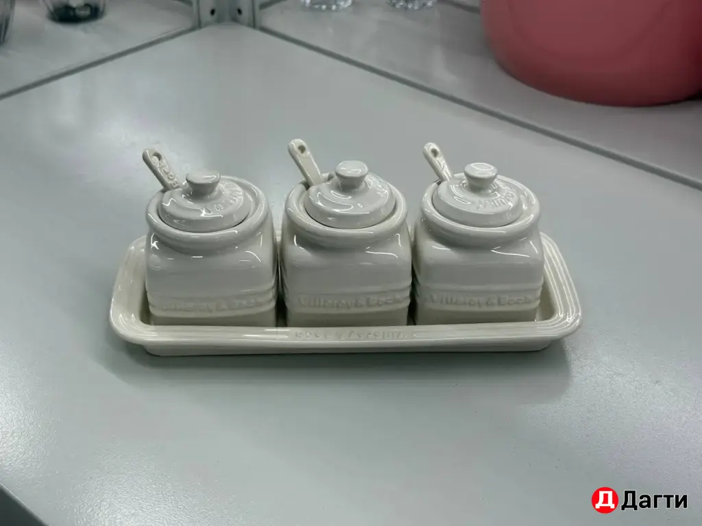 Баночки для специй 3в1 SMEG