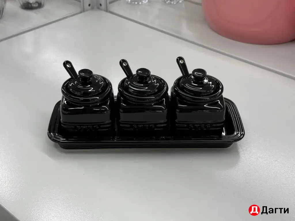 Баночки для специй 3в1 SMEG