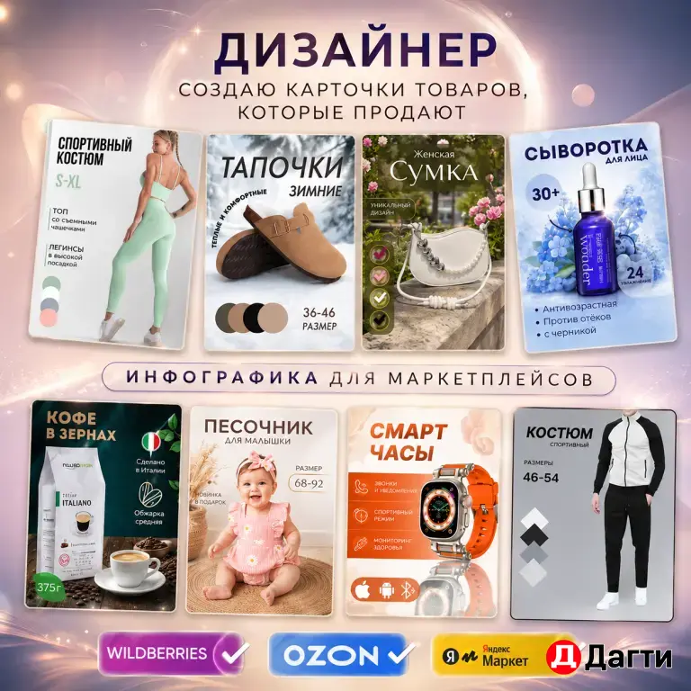 Дизайнер инфографики Маркетплейса