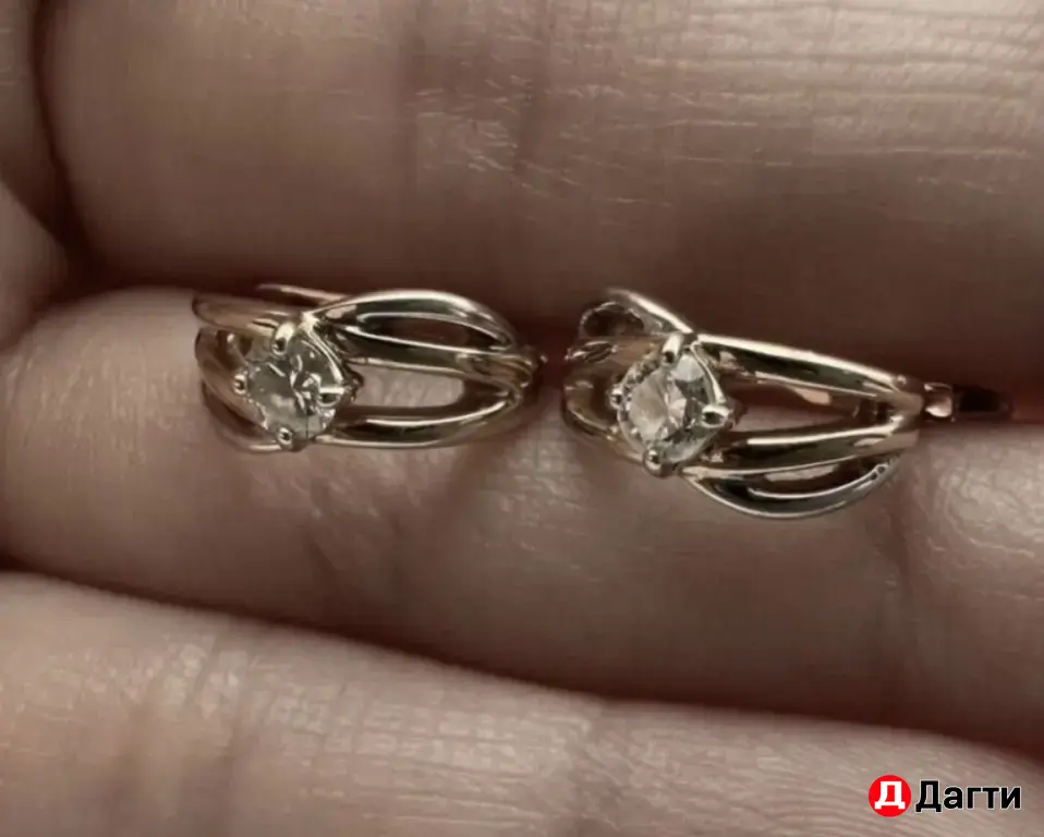 Серьги с бриллиантами